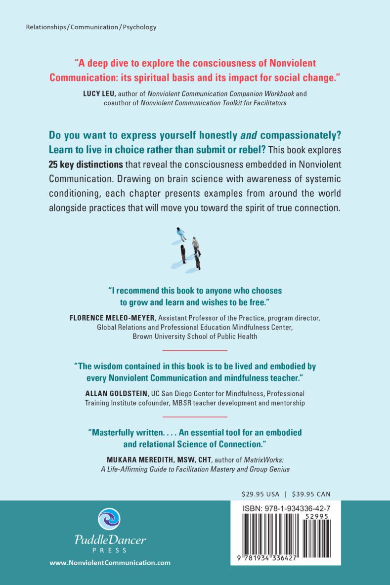 The Heart of Nonviolent Communication Book Back Cover