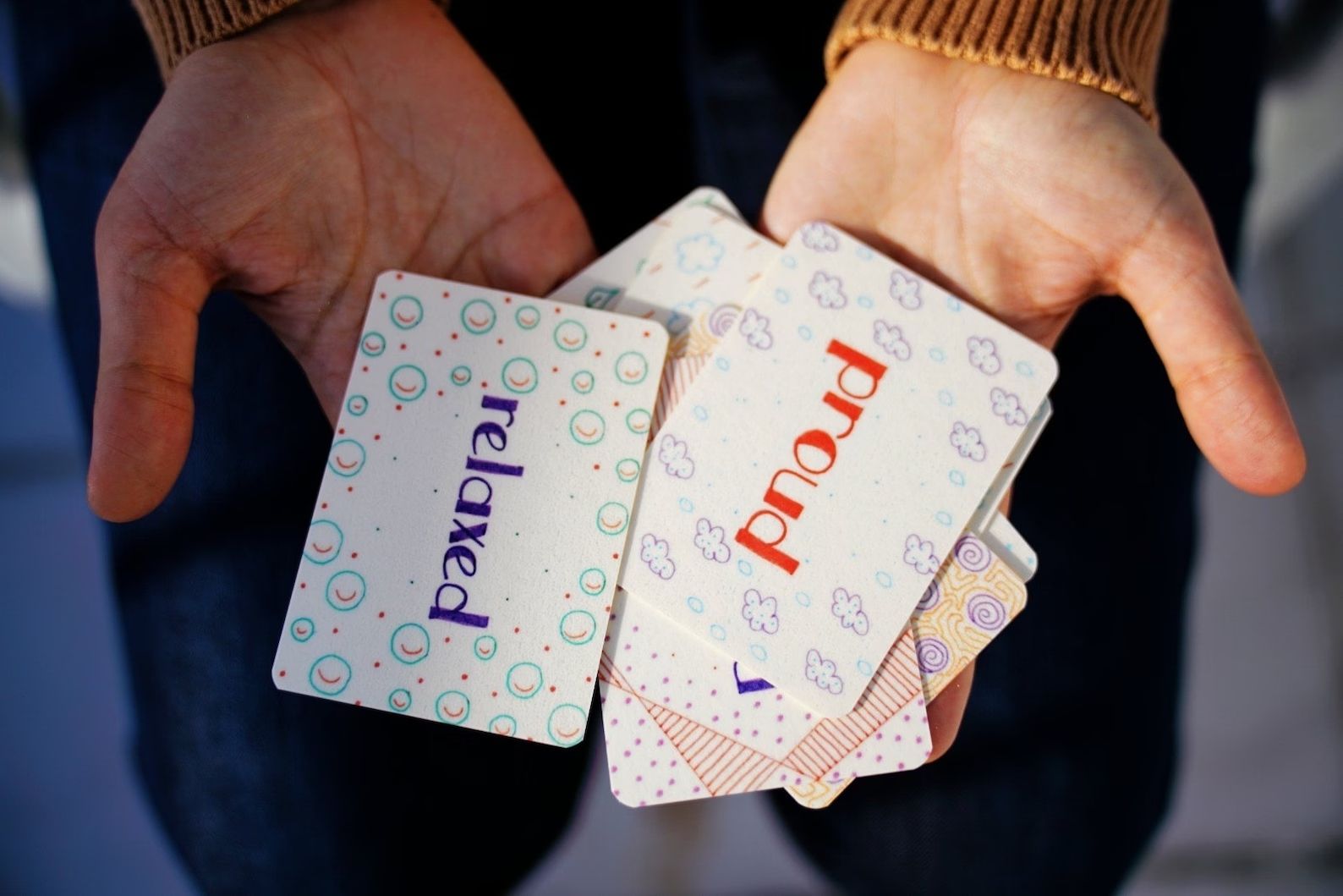 Nonviolent Communication Feelings Cards_hands