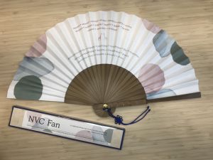 A traditional Korean fan with feelings and needs